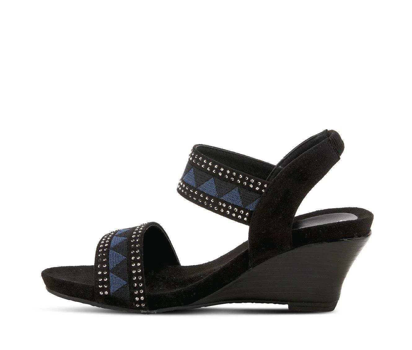 Budget β¨ Women's Patrizia Tribute Wedge π©΄ Sandals Black Multi π― - Image 4