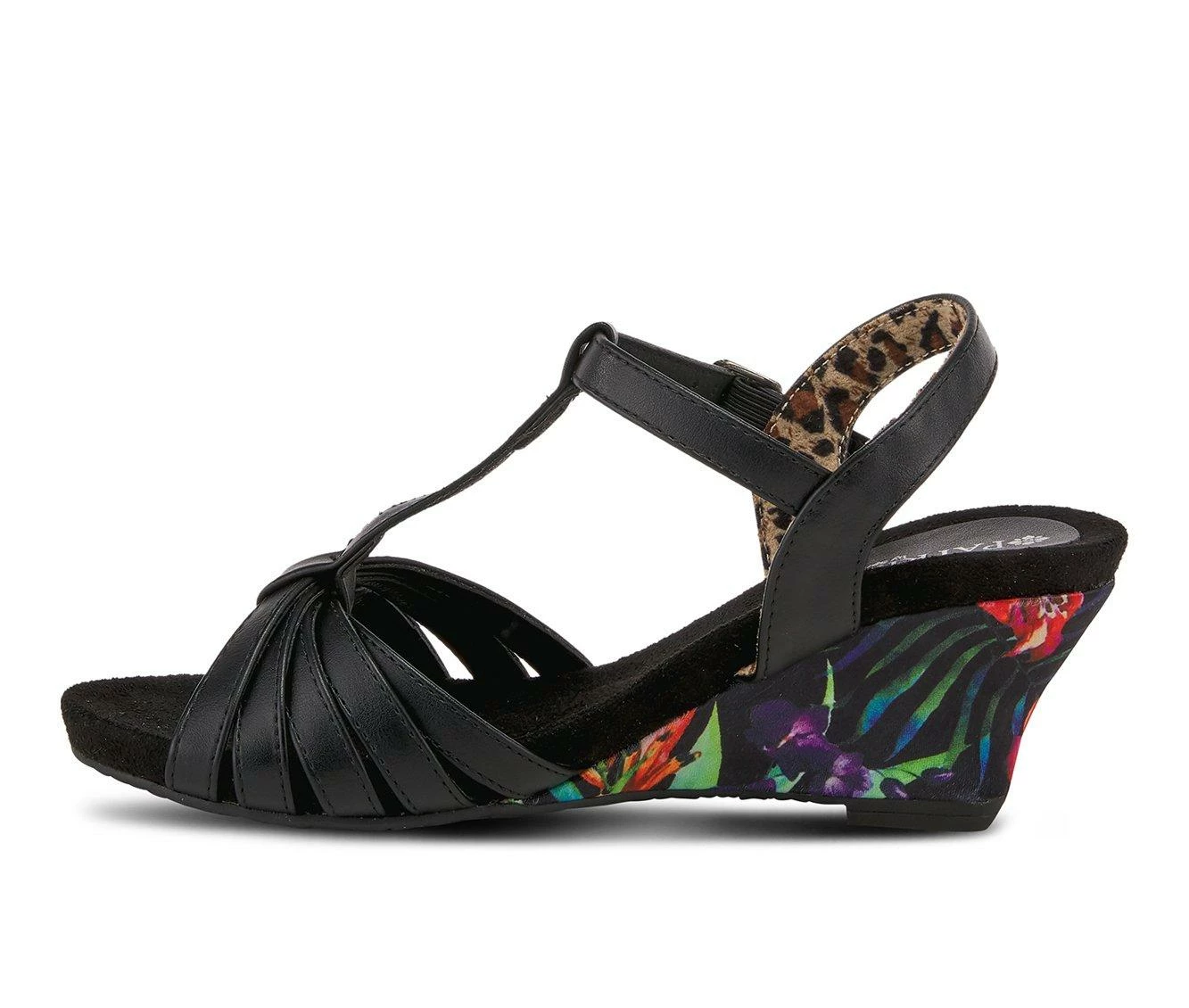 Buy βοΈ Women's Patrizia Fanfair Wedges Black 𧨠- Image 4