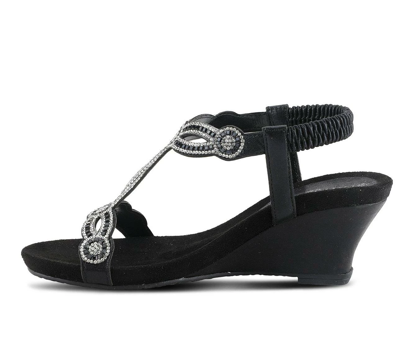 Deals β Women's Patrizia Shining Wedge π©΄ Sandals Black β - Image 4