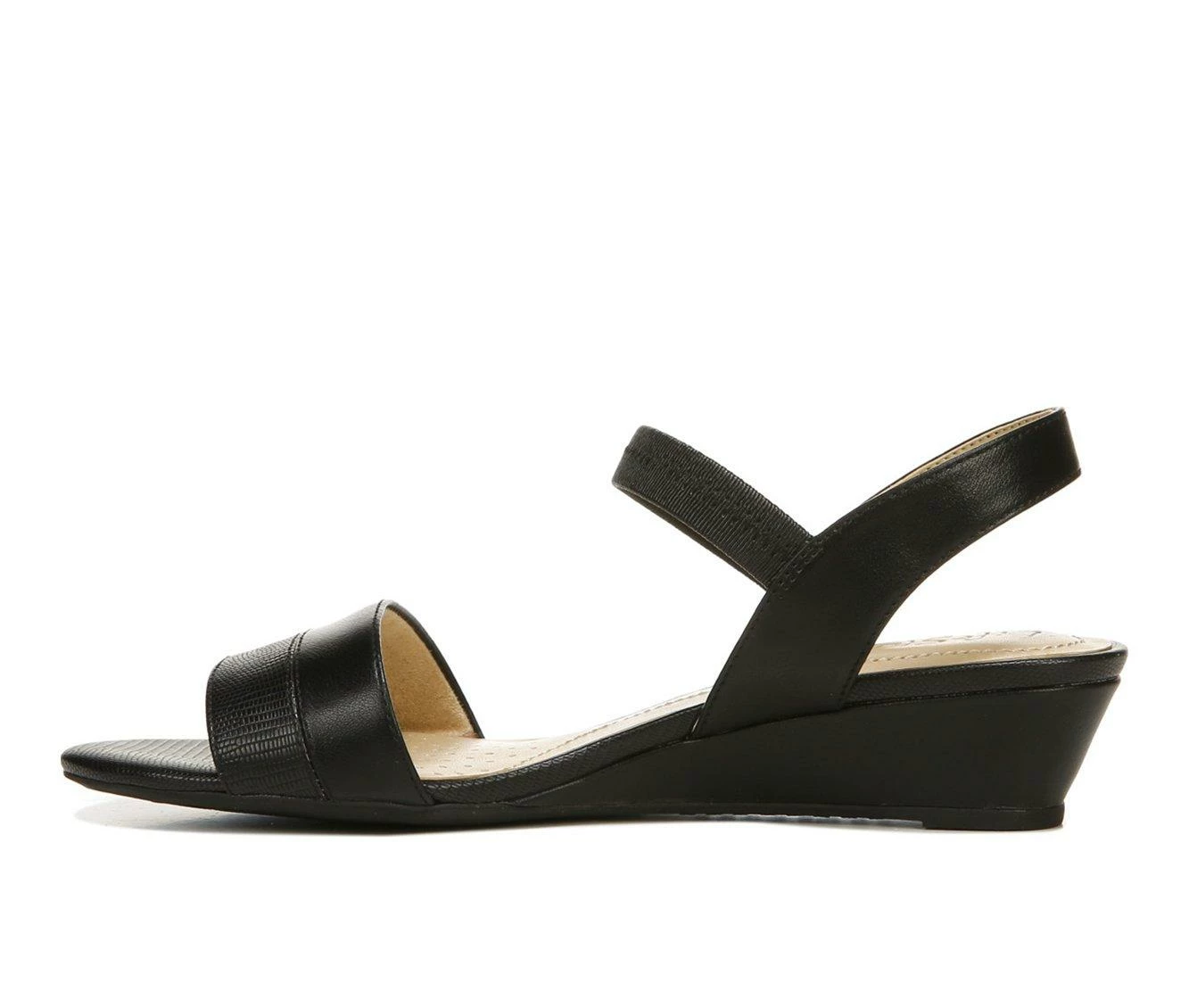 Cheapest ๐ Women's LifeStride Yuma Wedge ๐ฉด Sandals Black โจ - Image 4