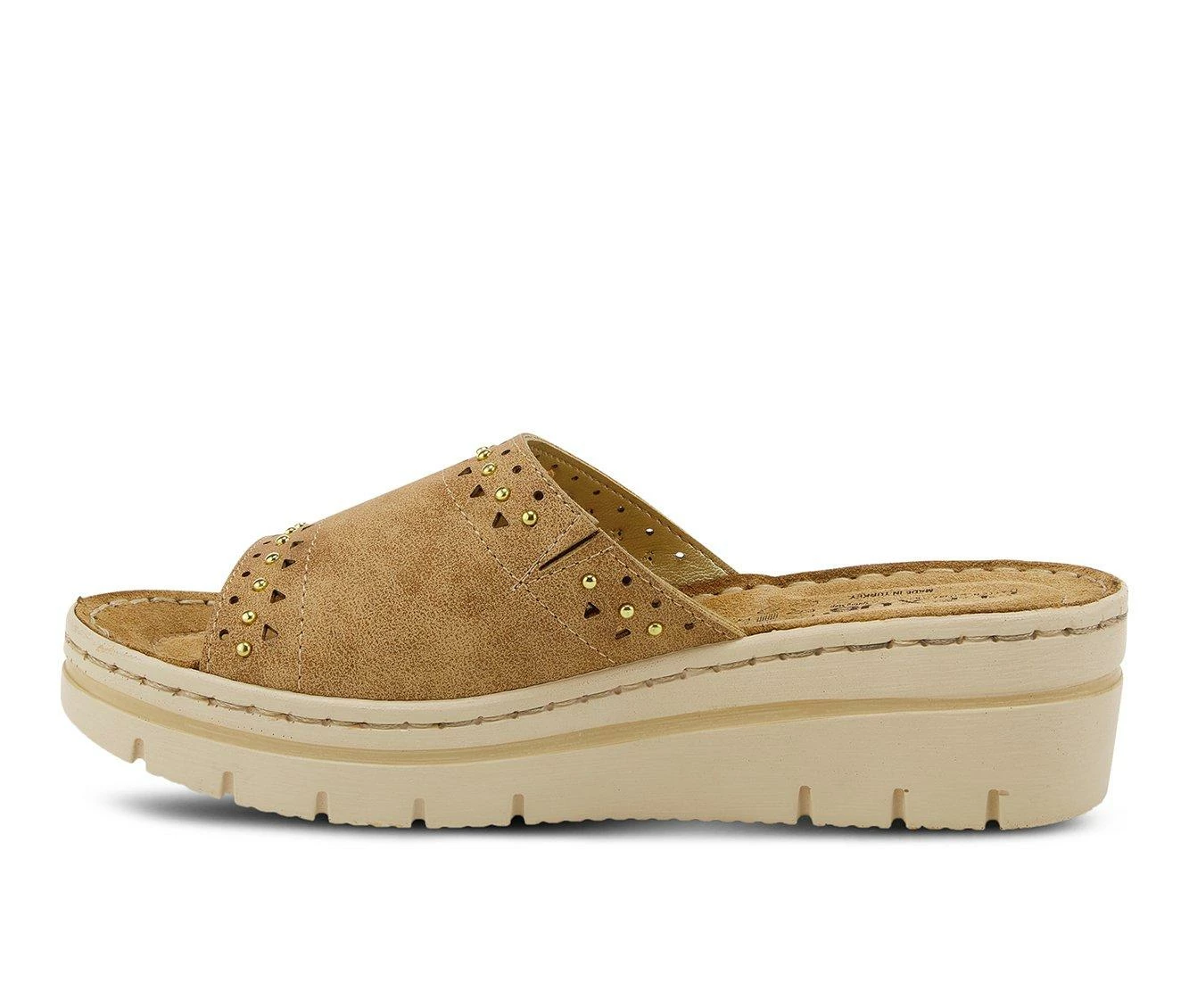 New π Women's Flexus Basie Wedge π©΄ Sandals Copper π - Image 4