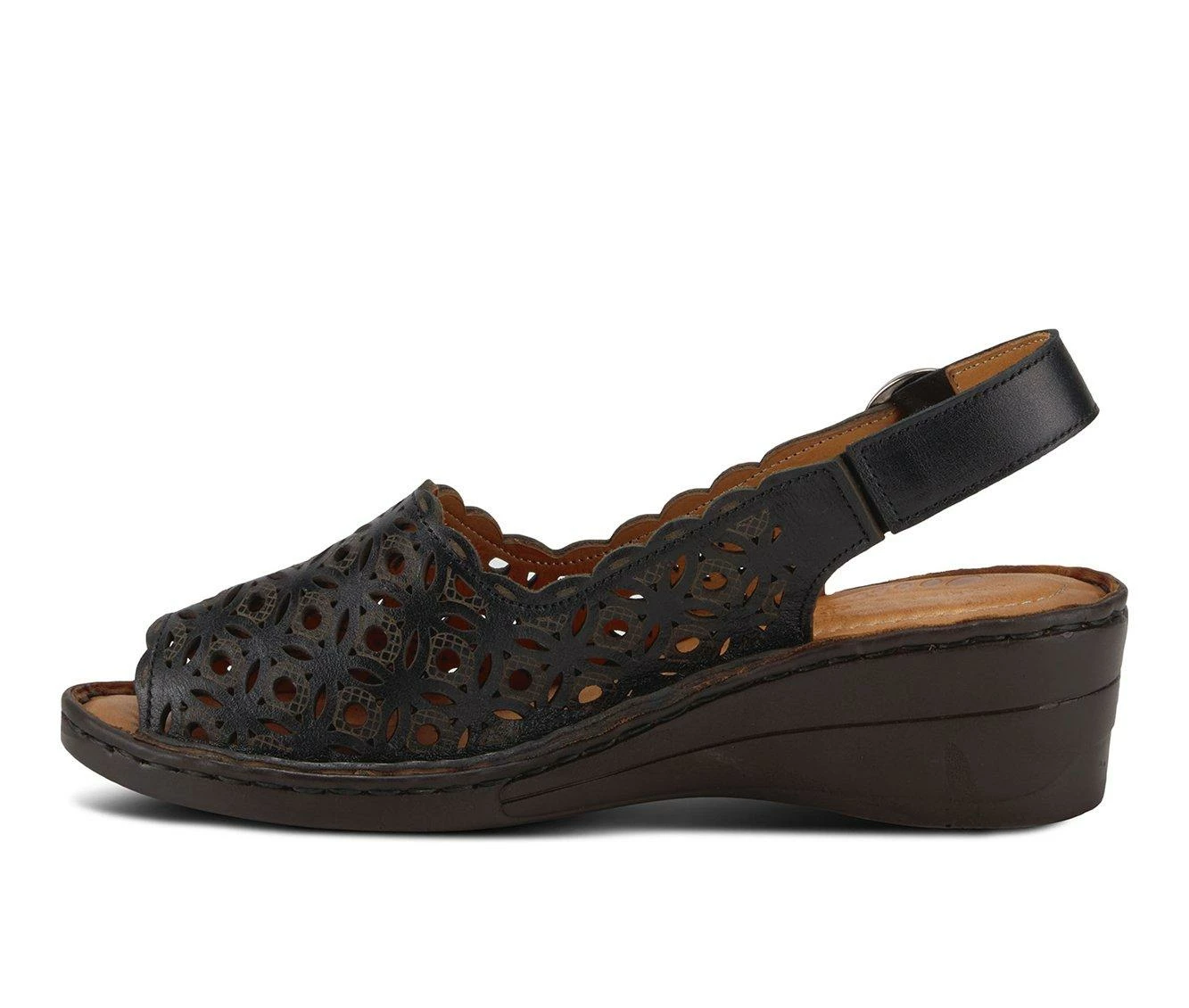 Buy β€οΈ Women's SPRING STEP Belizana Wedge π©΄ Sandals Black π - Image 4