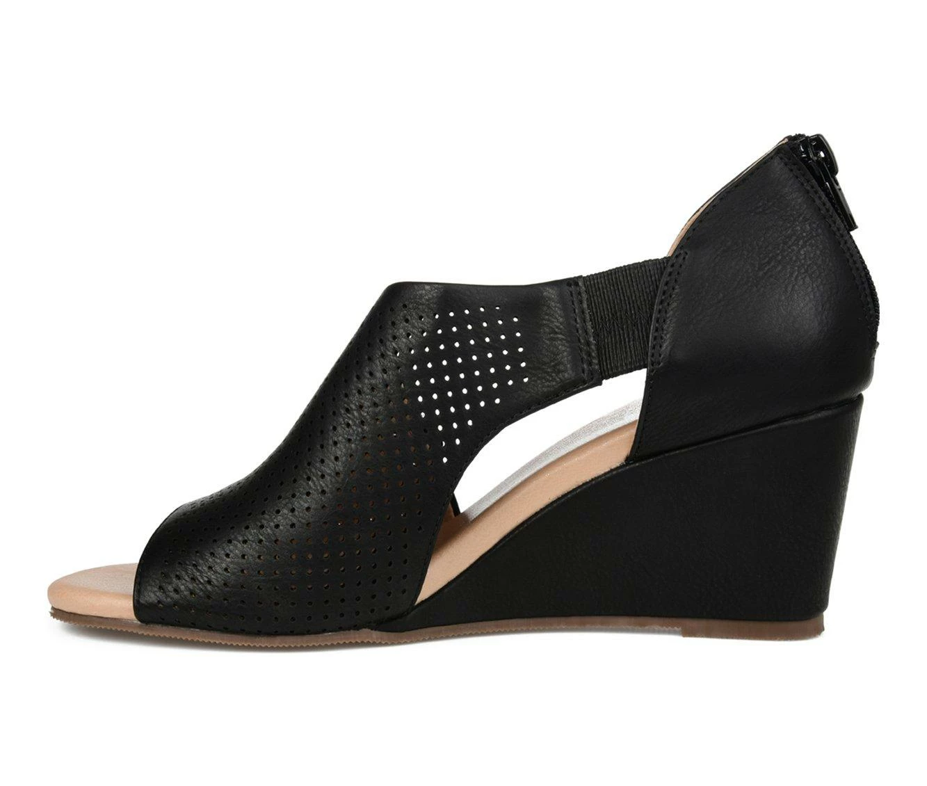 Coupon π Women's Journee Collection Aretha Wedges Black π 6 Coupon π Women's Journee Collection Aretha Wedges Black π - Image 4