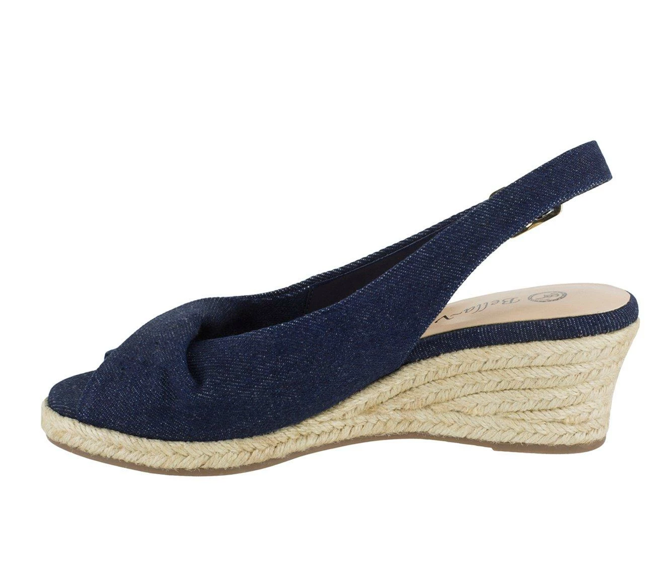 Best reviews of π₯° Women's Bella Vita Sylvie II Espadrille Wedges Soft Denim π₯ - Image 4