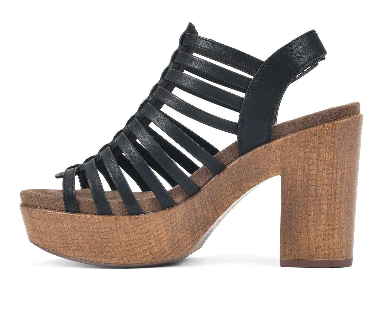 Best reviews of 🔔 Women's White Mountain Astonish Platform Heeled 🩴 Sandals Blk/Burn/Smooth 😉 - Image 4