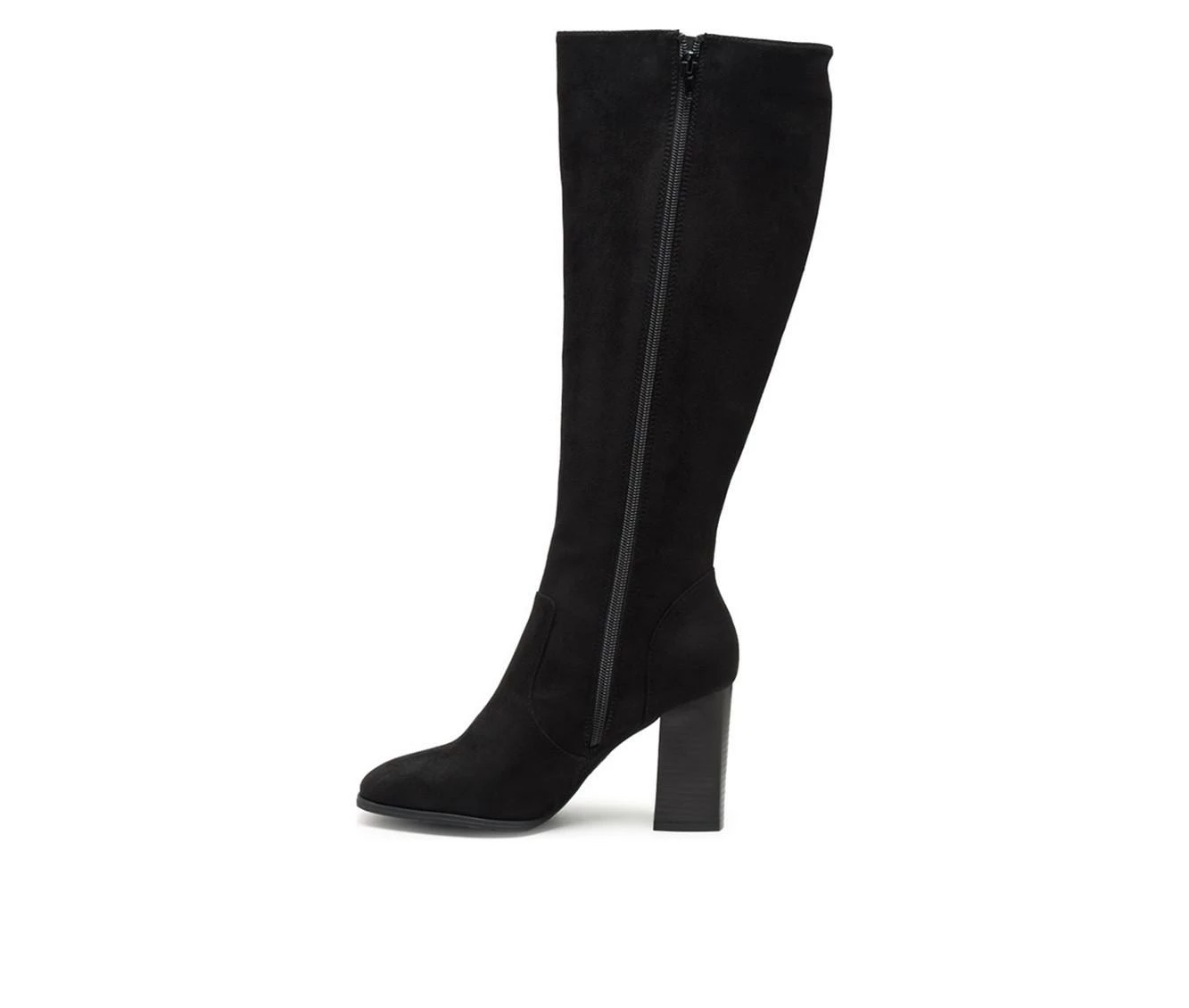 Top 10 π Women's London Rag Zilly Knee High Heeled π₯Ύ Boots Black π - Image 4