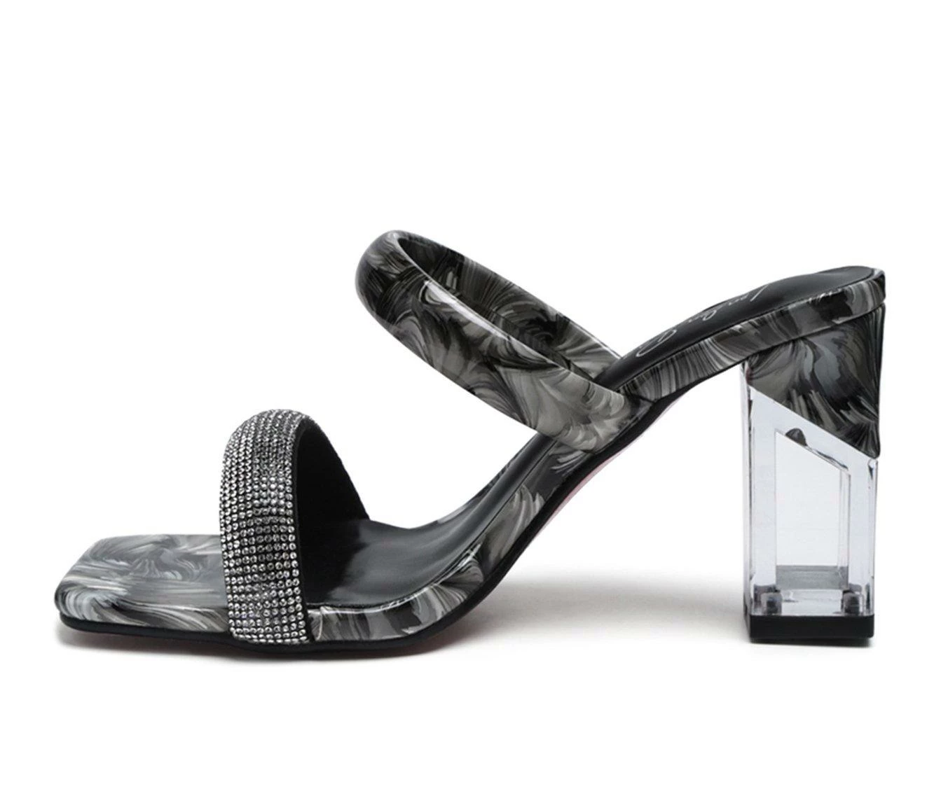 Discount β€οΈ Women's London Rag Krpyton Block Heel π Dress π©΄ Sandals Black π - Image 4