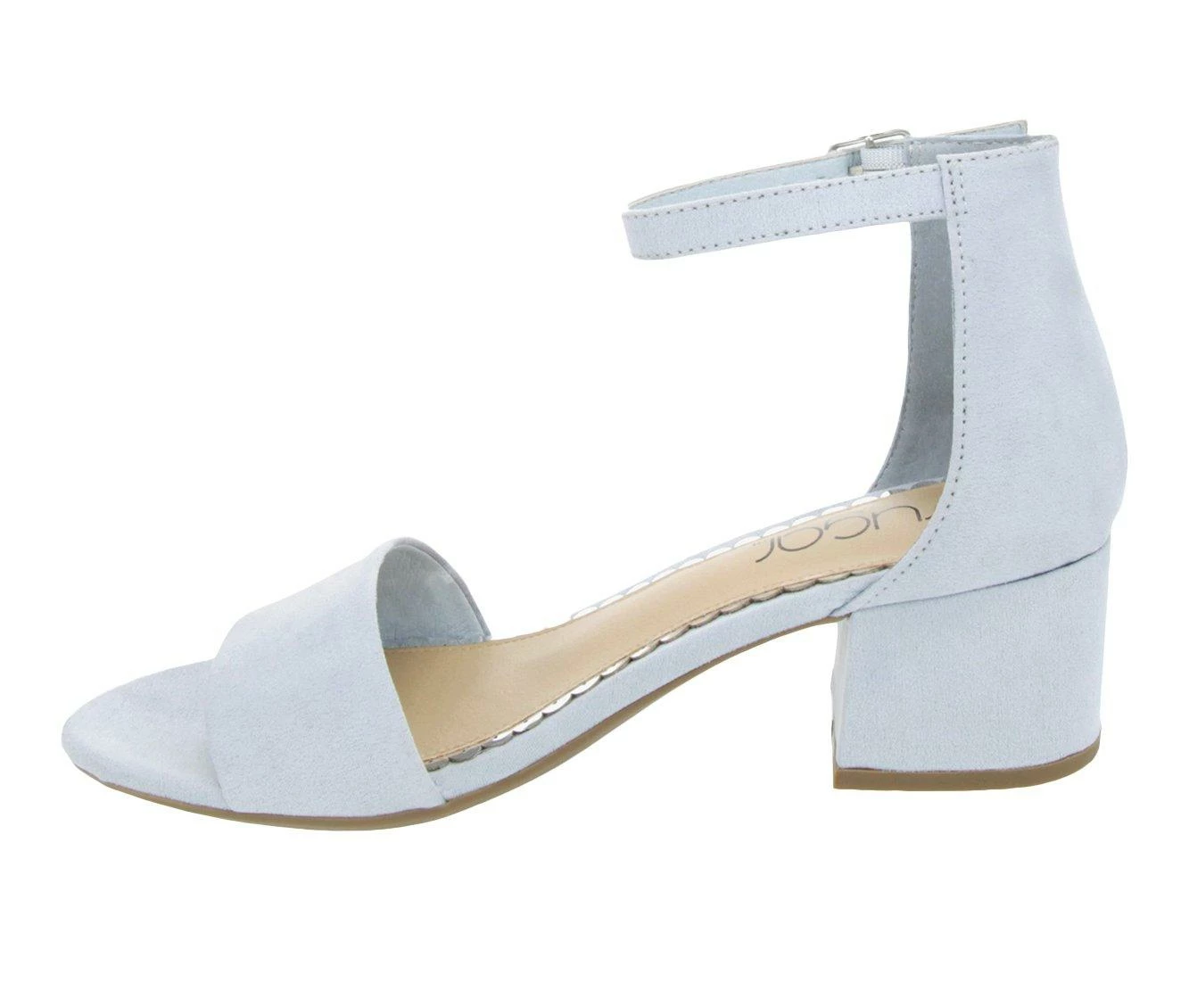 Budget ๐ Women's Sugar Noelle Low ๐ Dress ๐ฉด Sandals Baby Blue ๐ - Image 4