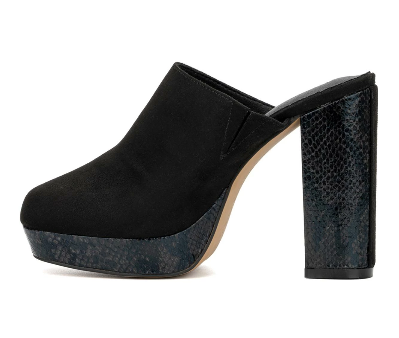 Hot Sale π Women's Gabrielle Union Mykayla Heeled Clogs Black π - Image 4