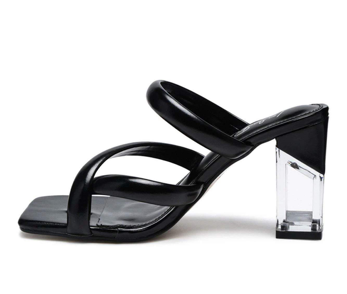 Deals π Women's London Rag Erised Block Heel π Dress π©΄ Sandals Black π - Image 4