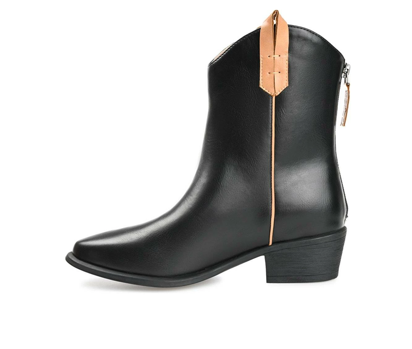 New β¨ Women's Journee Collection Novva Western π₯Ύ Boots Black 𧨠- Image 4