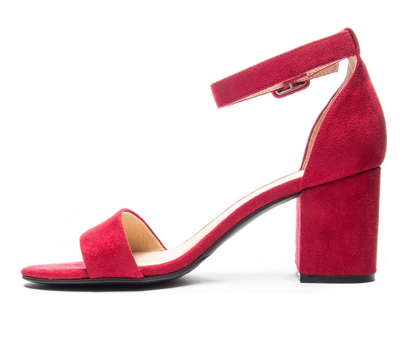 Outlet ๐คฉ Women's CL By Laundry Jody ๐ Dress ๐ฉด Sandals Ruby Red ๐ - Image 4