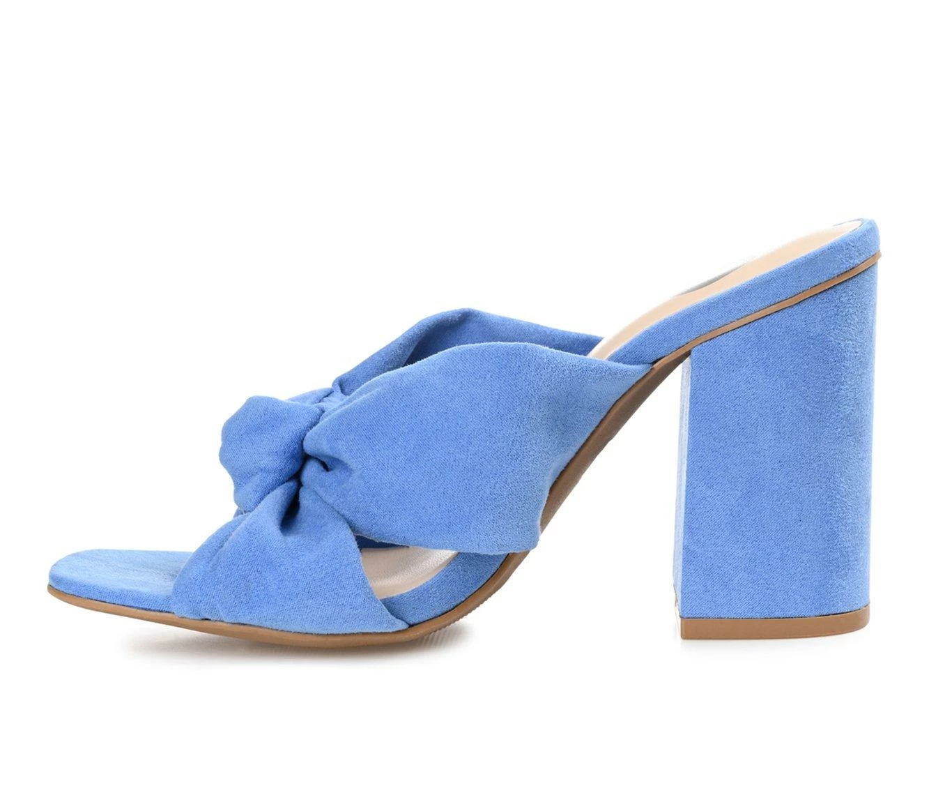 New β€οΈ Women's Journee Collection Tabithea Block Heel π Dress π©΄ Sandals Blue π - Image 4