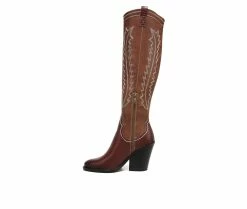 Outlet β€οΈ Women's Franco Sarto Glenice Knee High Heeled Western π₯Ύ Boots Brown π 11 Outlet β€οΈ Women's Franco Sarto Glenice Knee High Heeled Western π₯Ύ Boots Brown π -b.o.c Sales 3 348