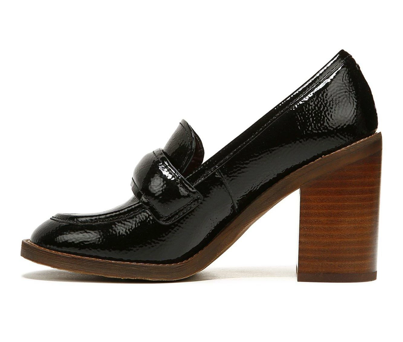 Best reviews of π Women's Franco Sarto Raven Block Heel Loafers Black π - Image 4