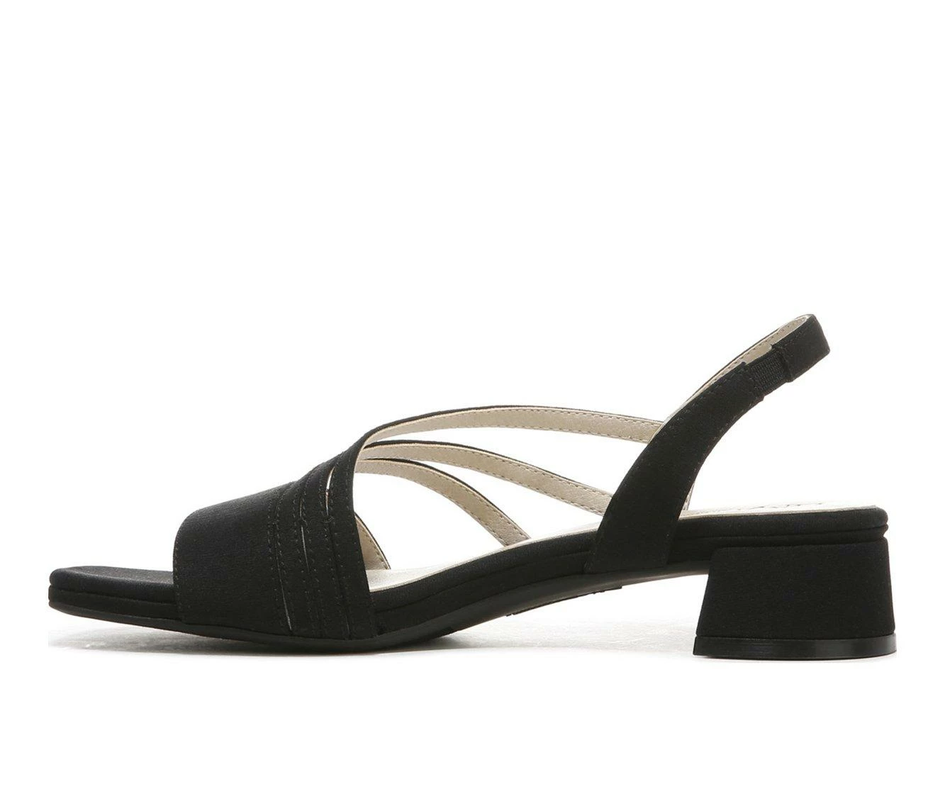 Outlet โจ Women's LifeStride Joy 2 ๐ Dress ๐ฉด Sandals Black Fabric ๐ - Image 4