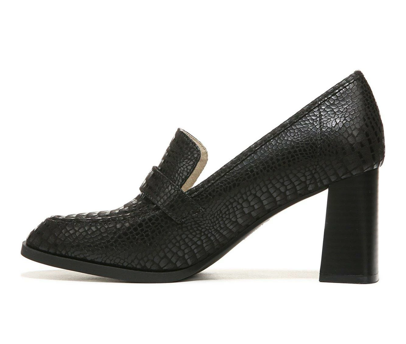 Wholesale ๐ฏ Women's LifeStride Farrah Penny Loafers Blk Croco Fab ๐ฅ - Image 4