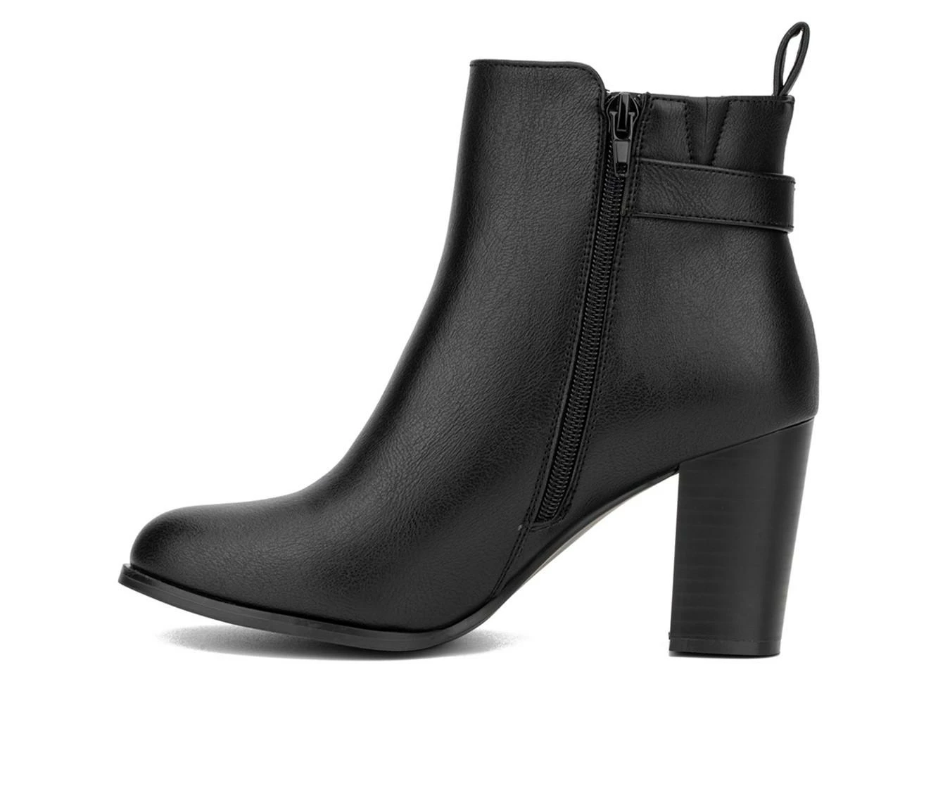 Promo ⌛ Women's New York And Company Angie 2 Heeled Booties Black ✨ - Image 4