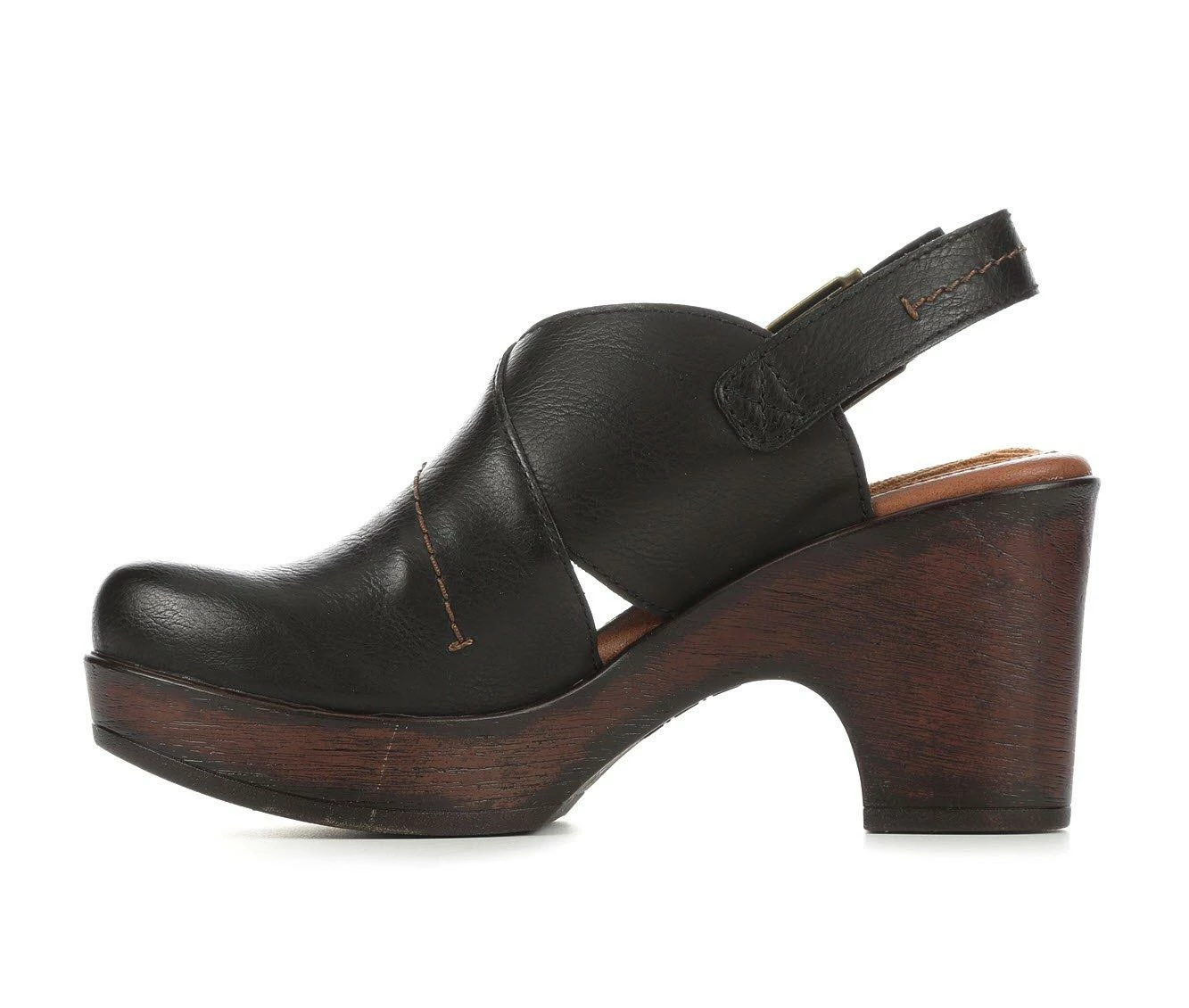 Wholesale ๐ Women's BOC Cecila Heeled Clogs Black ๐งจ - Image 4