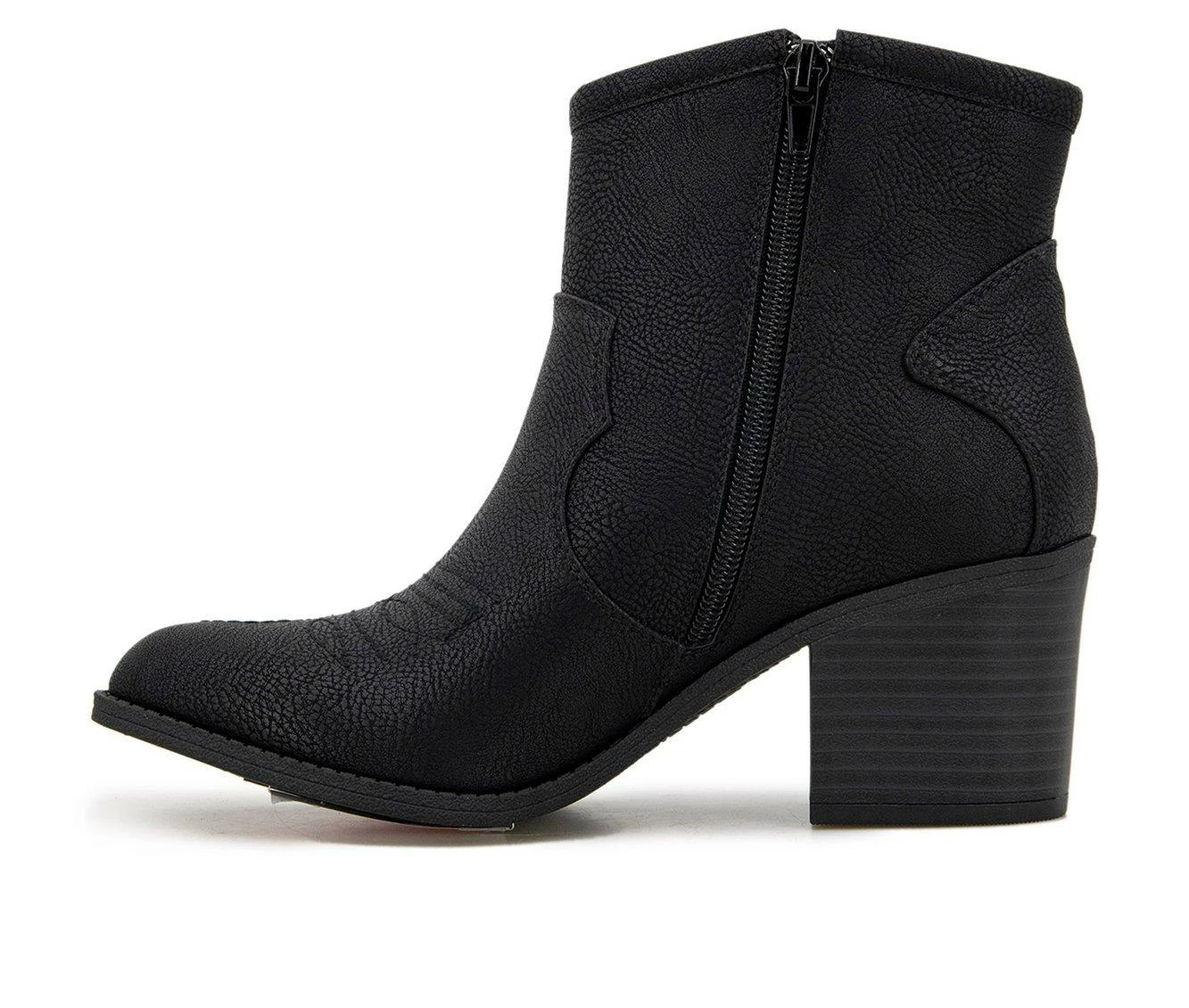 Outlet π Women's Unionbay Cowgal Western π₯Ύ Boots Black 𧨠- Image 4