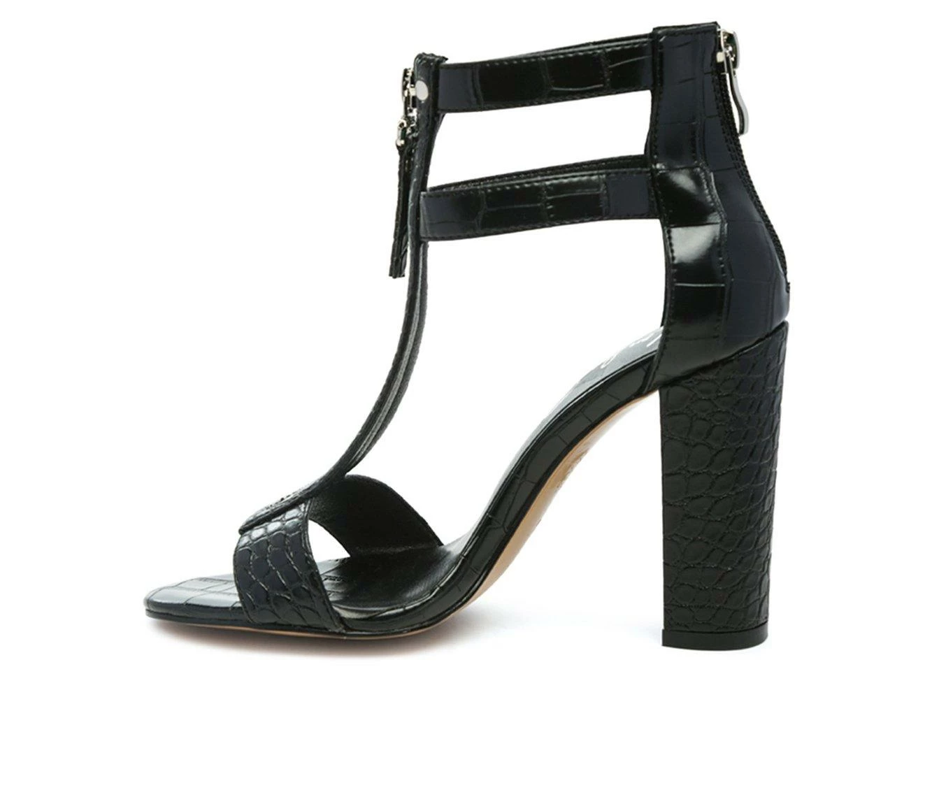 Best Sale π€© Women's London Rag Felicity π Dress π©΄ Sandals Black π₯ - Image 4