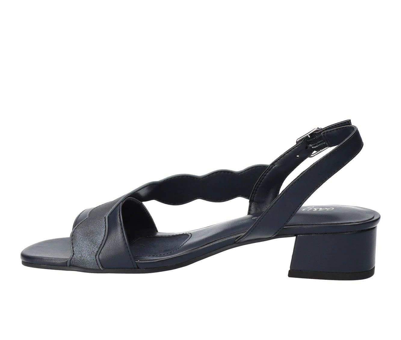 Best deal π Women's Easy Street Chantell Block Heel π Dress π©΄ Sandals Navy π - Image 4