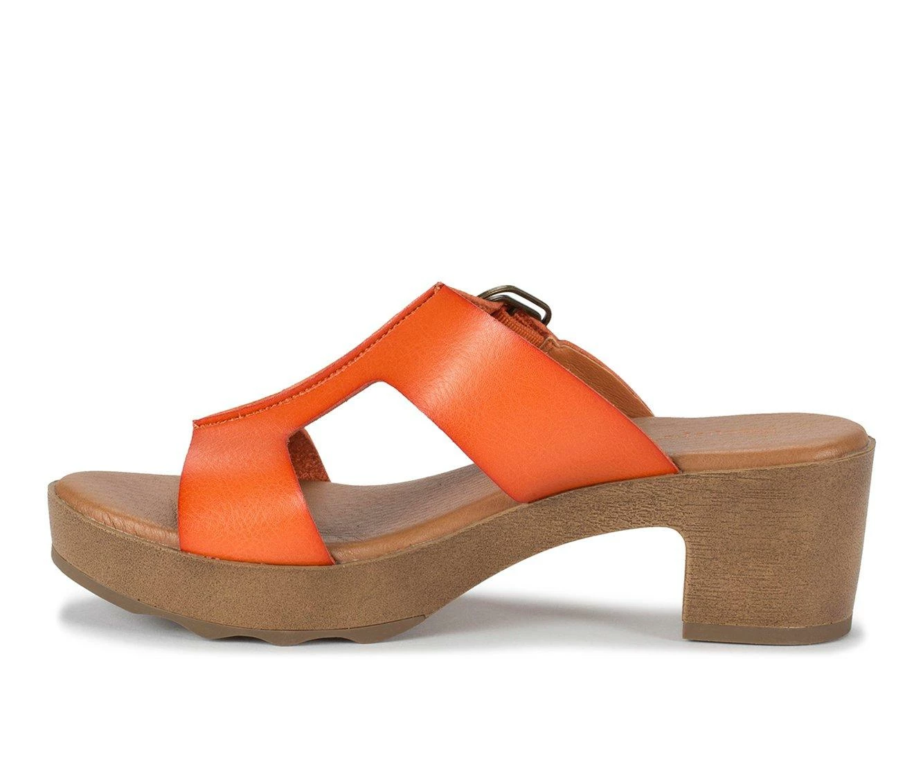 Best Sale π€© Women's Baretraps Gwenney Block Heel π Dress π©΄ Sandals Orange π - Image 4