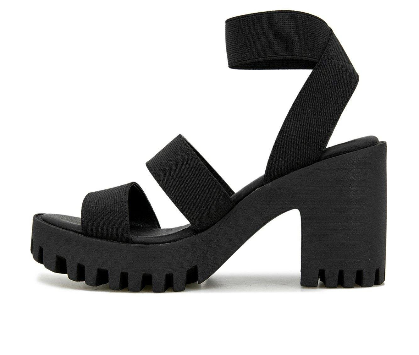 Coupon π Women's Unionbay Lucca Heeled π Dress π©΄ Sandals Black π - Image 4