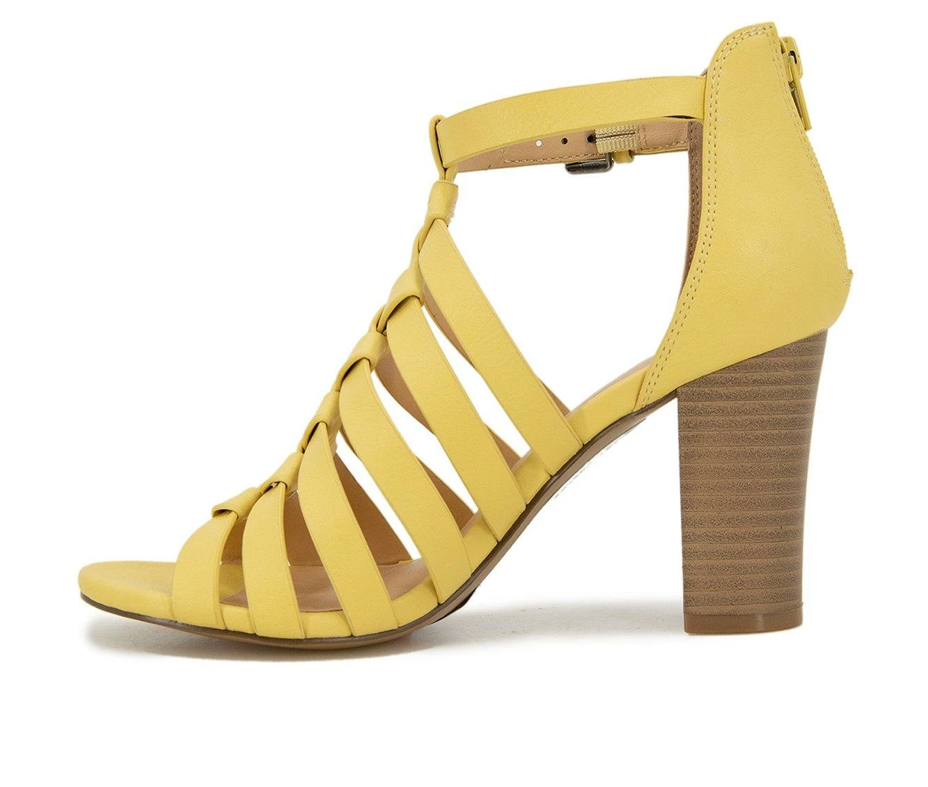 Best deal π Women's XOXO Baxter π Dress π©΄ Sandals Yellow π - Image 4