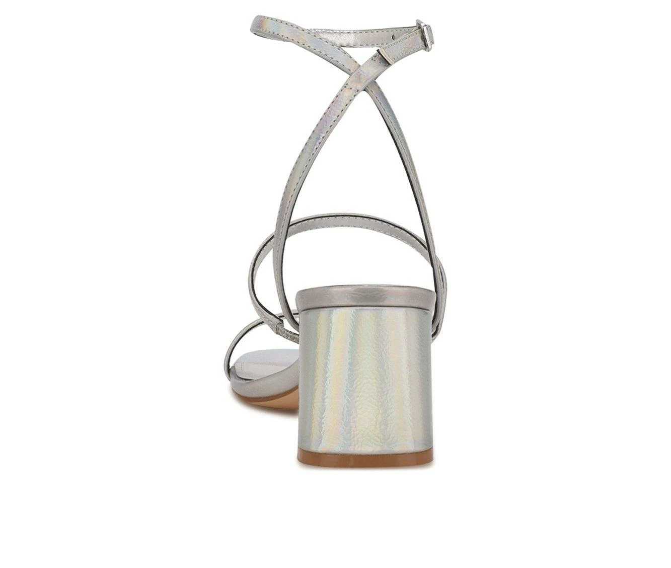 Budget π€© Women's Nine West Gali π Dress π©΄ Sandals Irides Silver β - Image 4
