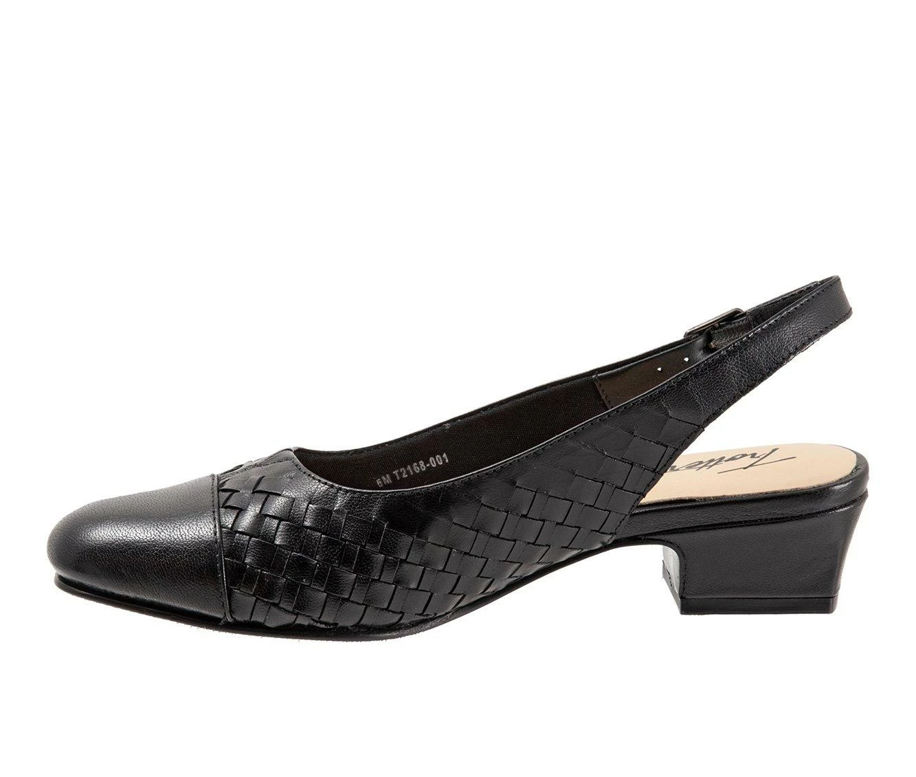Discount ๐ Women's Trotters Dea Woven Slingback Pumps Black ๐ฅฐ - Image 4