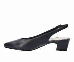 Outlet 👏 Women's Easy Street Pratt Slingback Pumps Navy 😀 11 Outlet 👏 Women's Easy Street Pratt Slingback Pumps Navy 😀 -b.o.c Sales 3 552