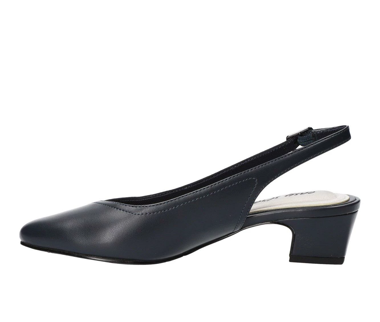 Outlet 👏 Women's Easy Street Pratt Slingback Pumps Navy 😀 6 Outlet 👏 Women's Easy Street Pratt Slingback Pumps Navy 😀 - Image 4