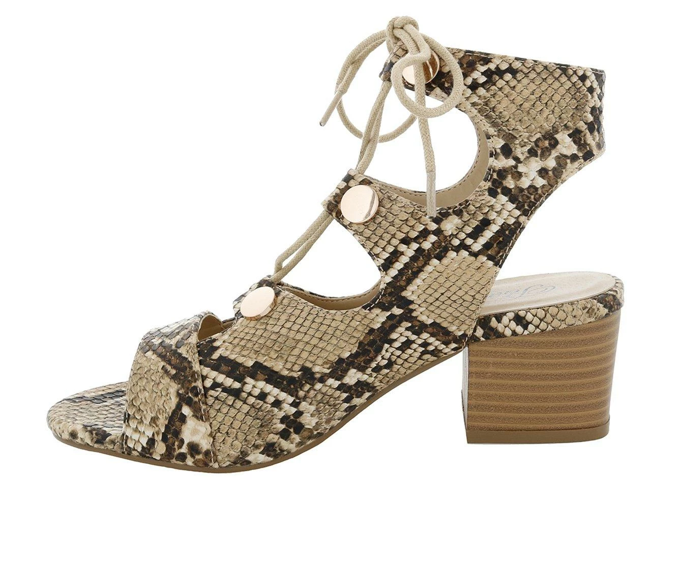 Best deal βοΈ Women's Penny Loves Kenny Serge π Dress π©΄ Sandals Natural Snake π - Image 4