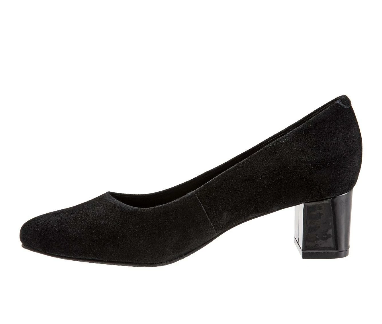 Best Sale ๐ Women's Trotters Kari Pumps Black Suede ๐ฏ - Image 4