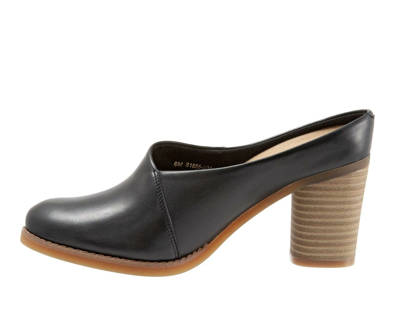 Best Pirce โ Women's Softwalk Keya Mule ๐ Heels Black ๐ฅฐ - Image 4