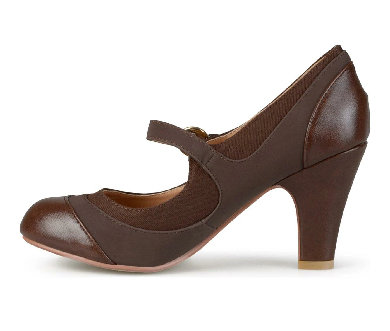 Best Pirce π Women's Journee Collection Siri Pumps Brown π - Image 4