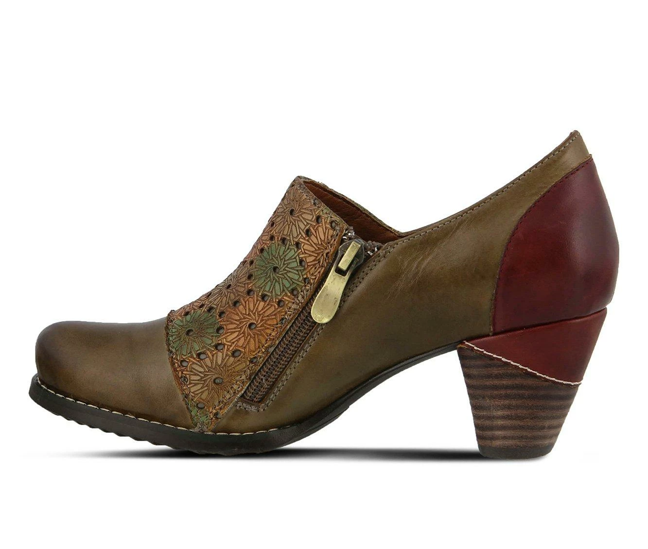 Outlet π Women's L'Artiste Kantia Booties Olive Multi π - Image 4