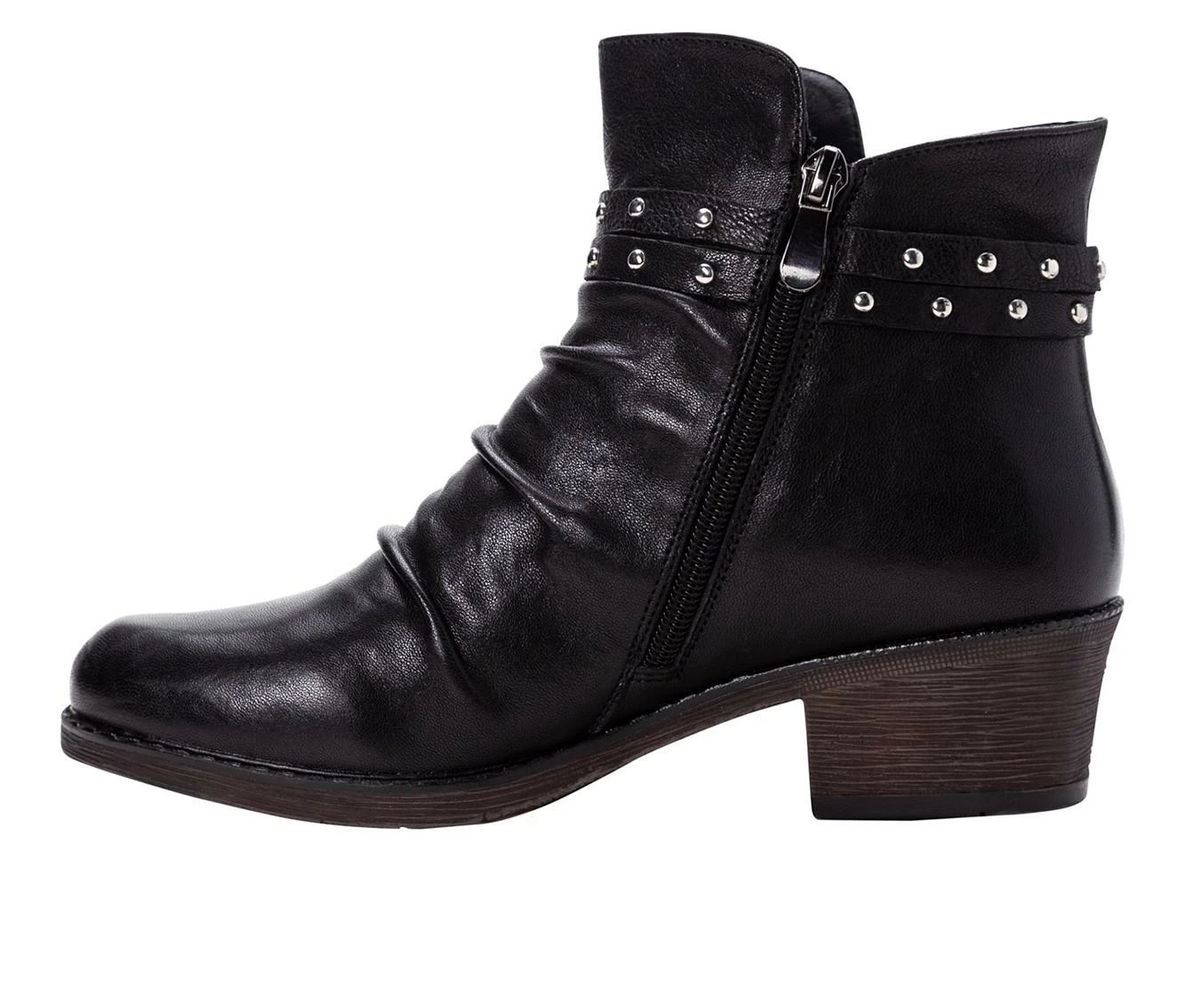 Best Sale β¨ Women's Propet Roxie Heeled Booties Black π - Image 4