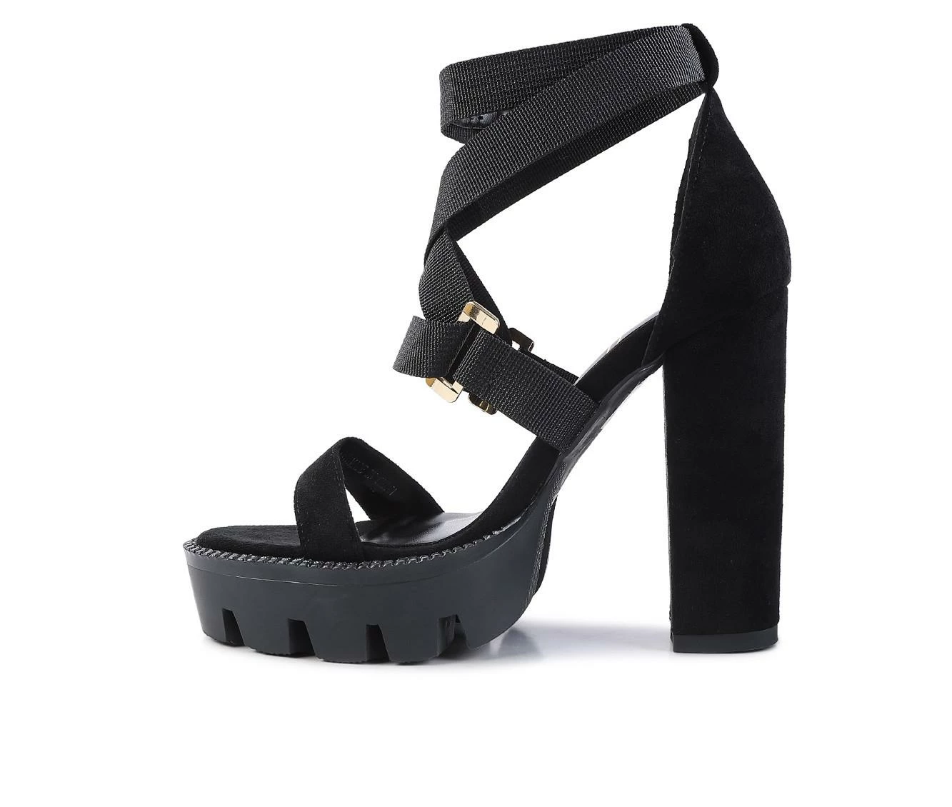 Coupon β¨ Women's London Rag Fresh Daisy π Dress π©΄ Sandals Black π - Image 4