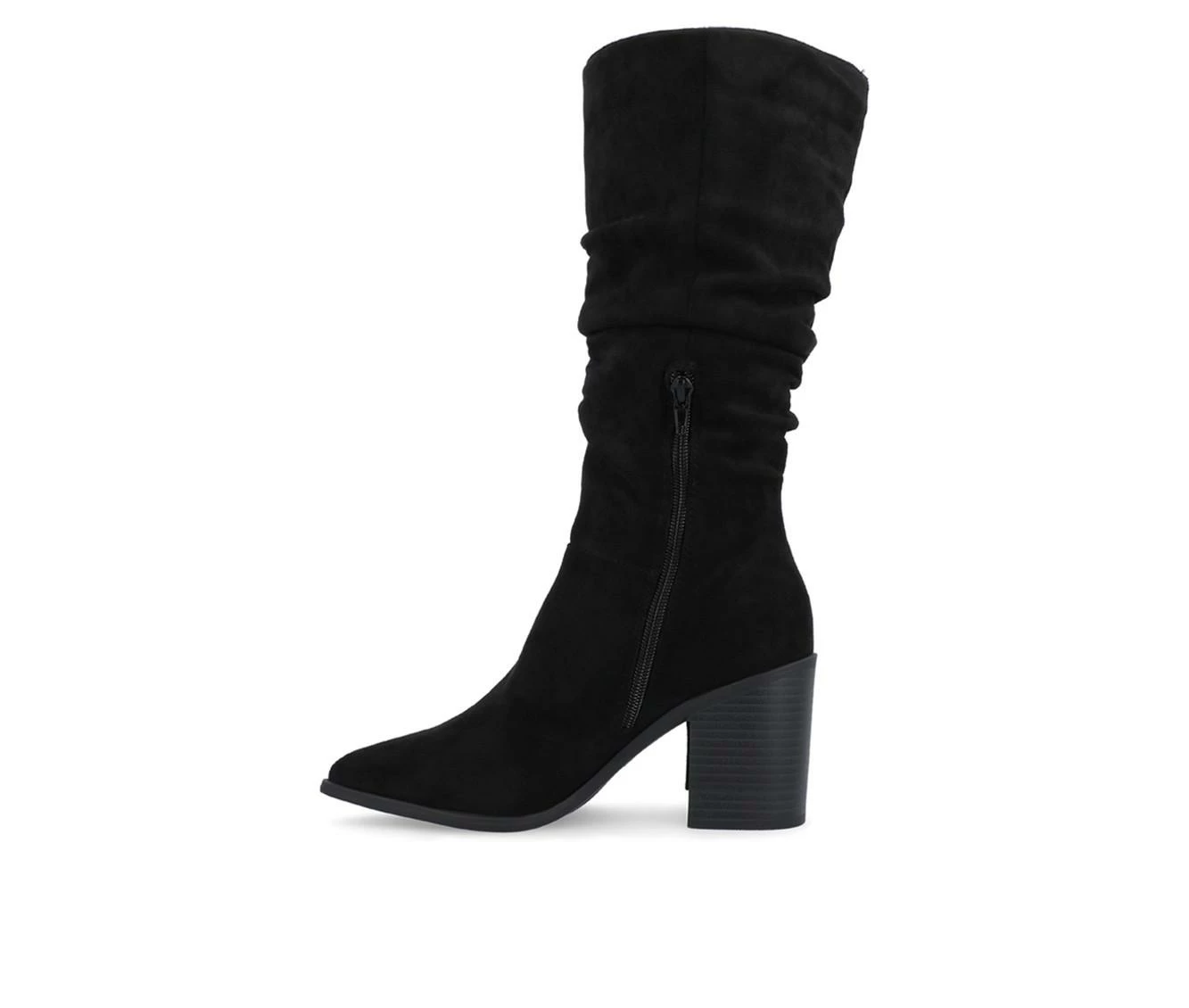 Coupon π₯ Women's Journee Collection Hartly-WC Mid Calf Western Inspired Boot Black 𧨠- Image 4