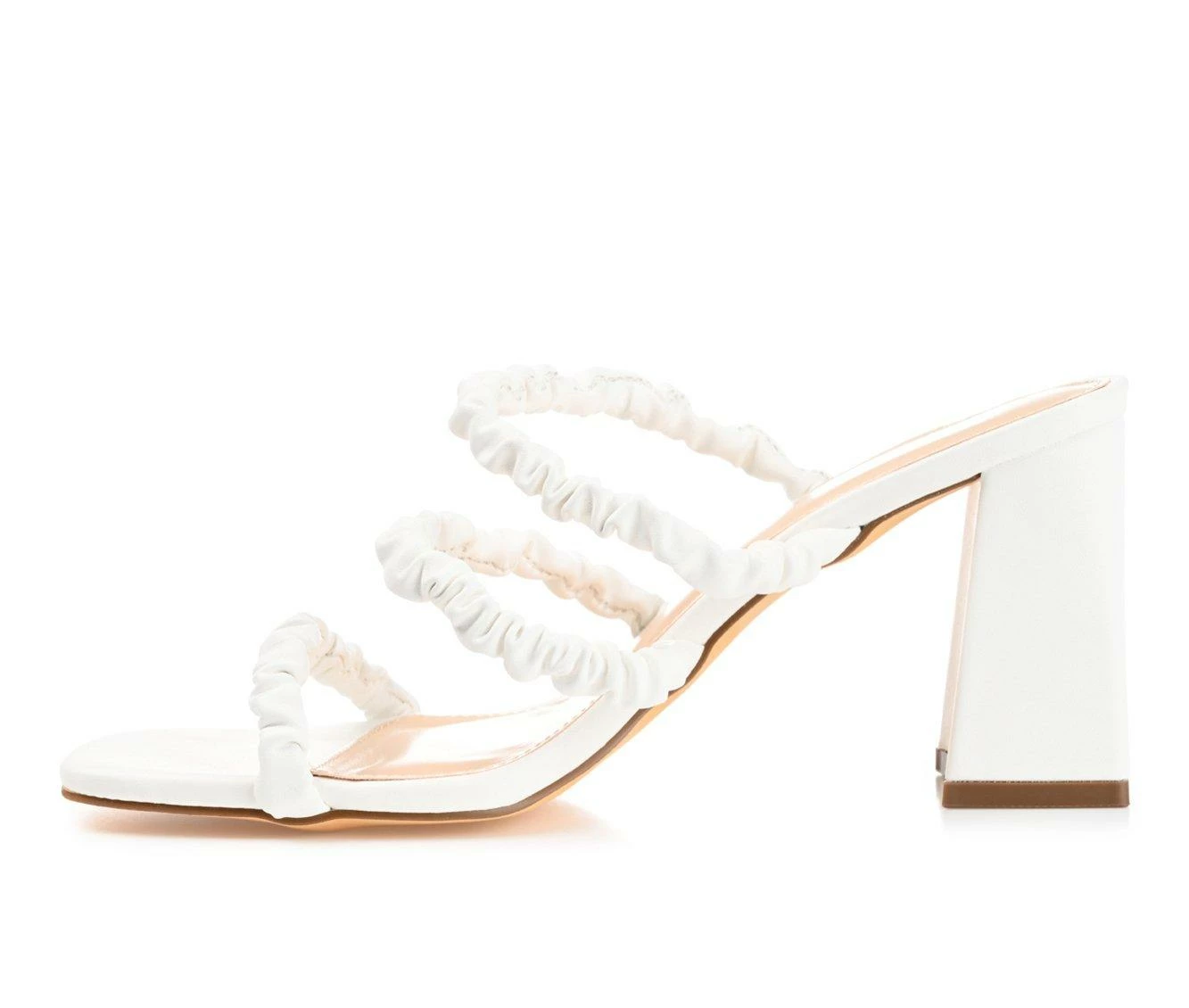 Best deal β¨ Women's Journee Collection Reagaan π Dress π©΄ Sandals White π 6 Best deal β¨ Women's Journee Collection Reagaan π Dress π©΄ Sandals White π - Image 4