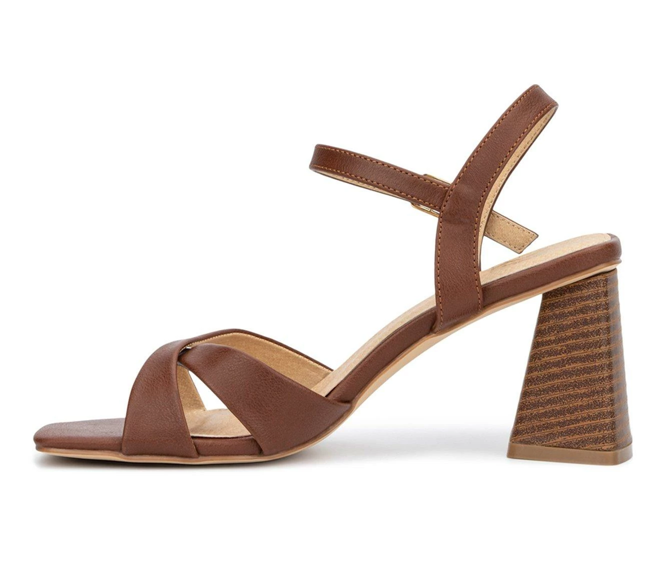 Promo β¨ Women's New York And Company Kathie π Dress π©΄ Sandals Cognac β€οΈ - Image 4