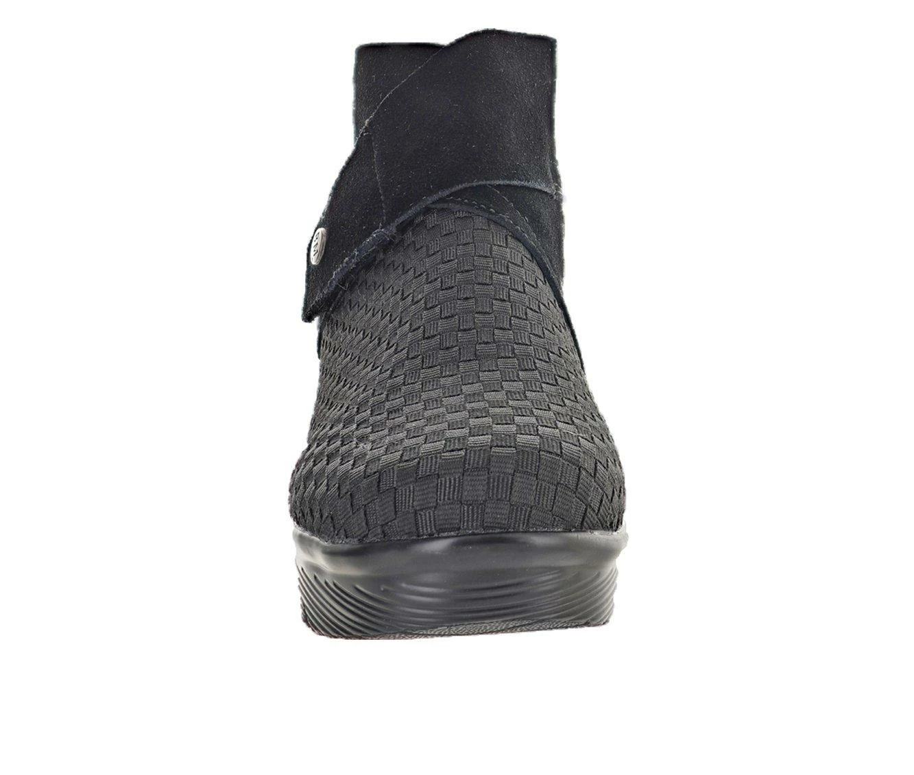 Best deal π Women's Bernie Mev Jacqueline Wedge Booties Black βοΈ - Image 5