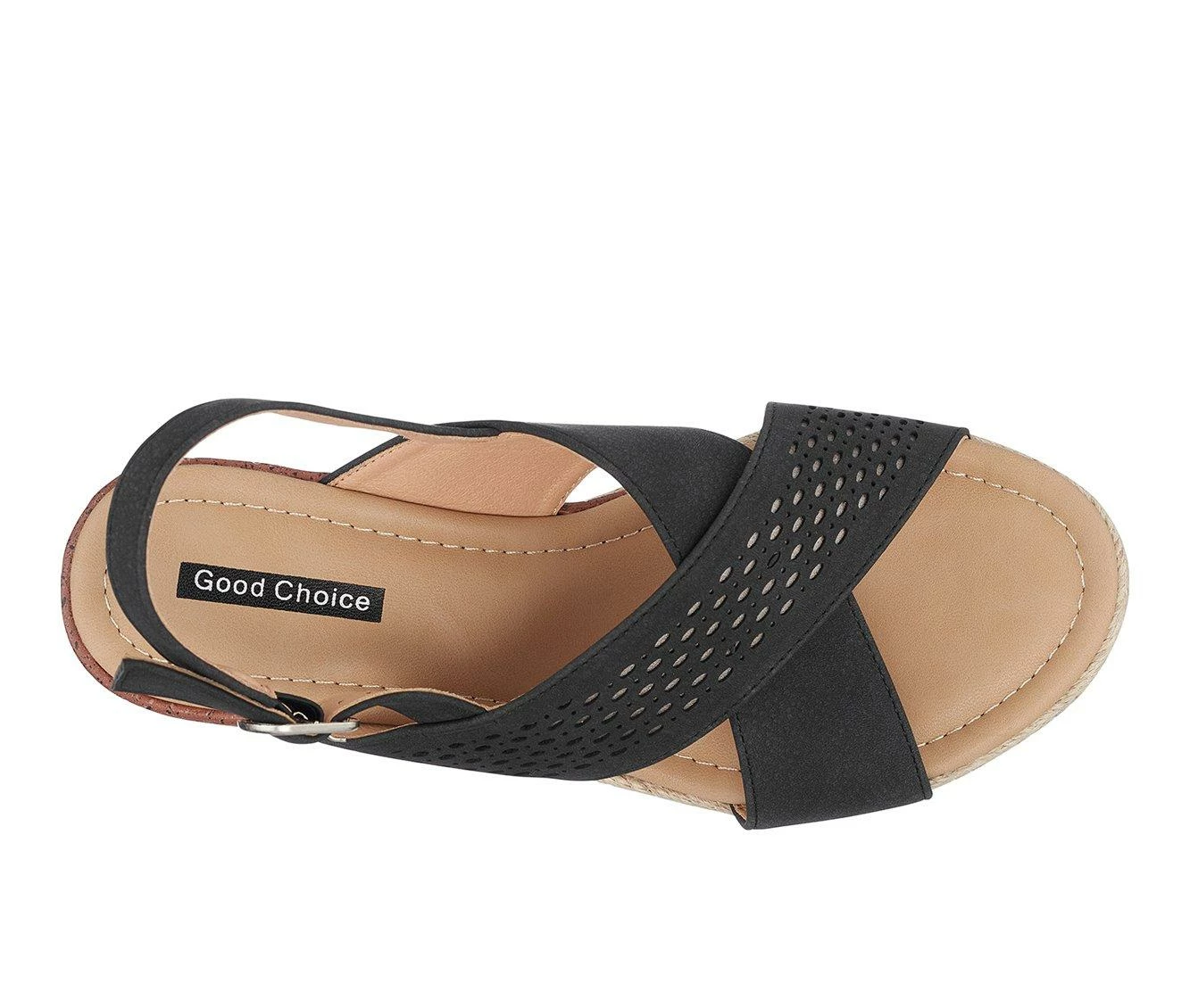 Brand new π Women's GC π Shoes Gini Wedge π©΄ Sandals Black βοΈ - Image 5