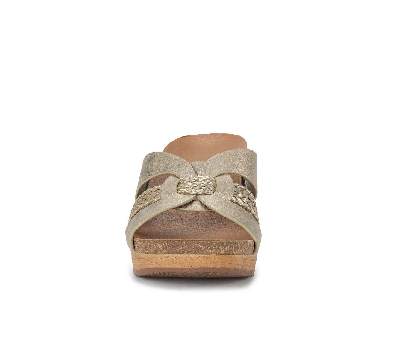 Deals π Women's Baretraps Yadora Wedge π©΄ Sandals Champagne β¨ - Image 5