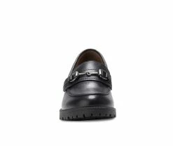 Buy 🛒 Women's Eastland Gwen Heeled Loafers Black 😀 -b.o.c Sales 4 151
