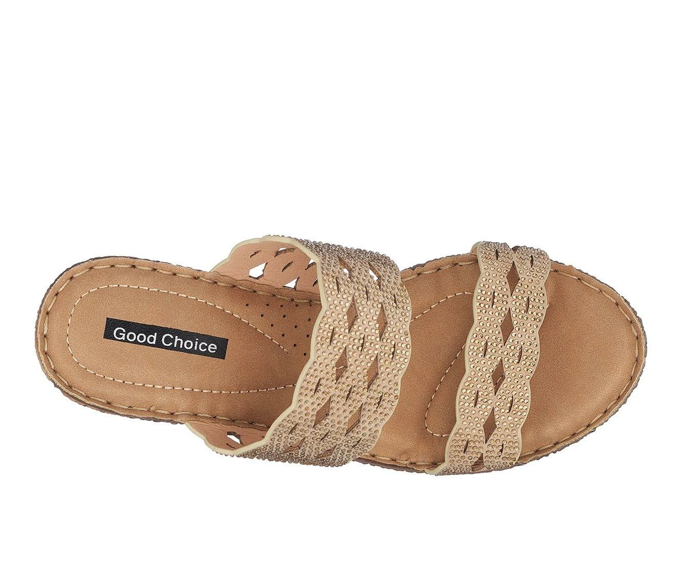 Outlet π Women's GC π Shoes Nicole Wedge π©΄ Sandals Gold π - Image 5