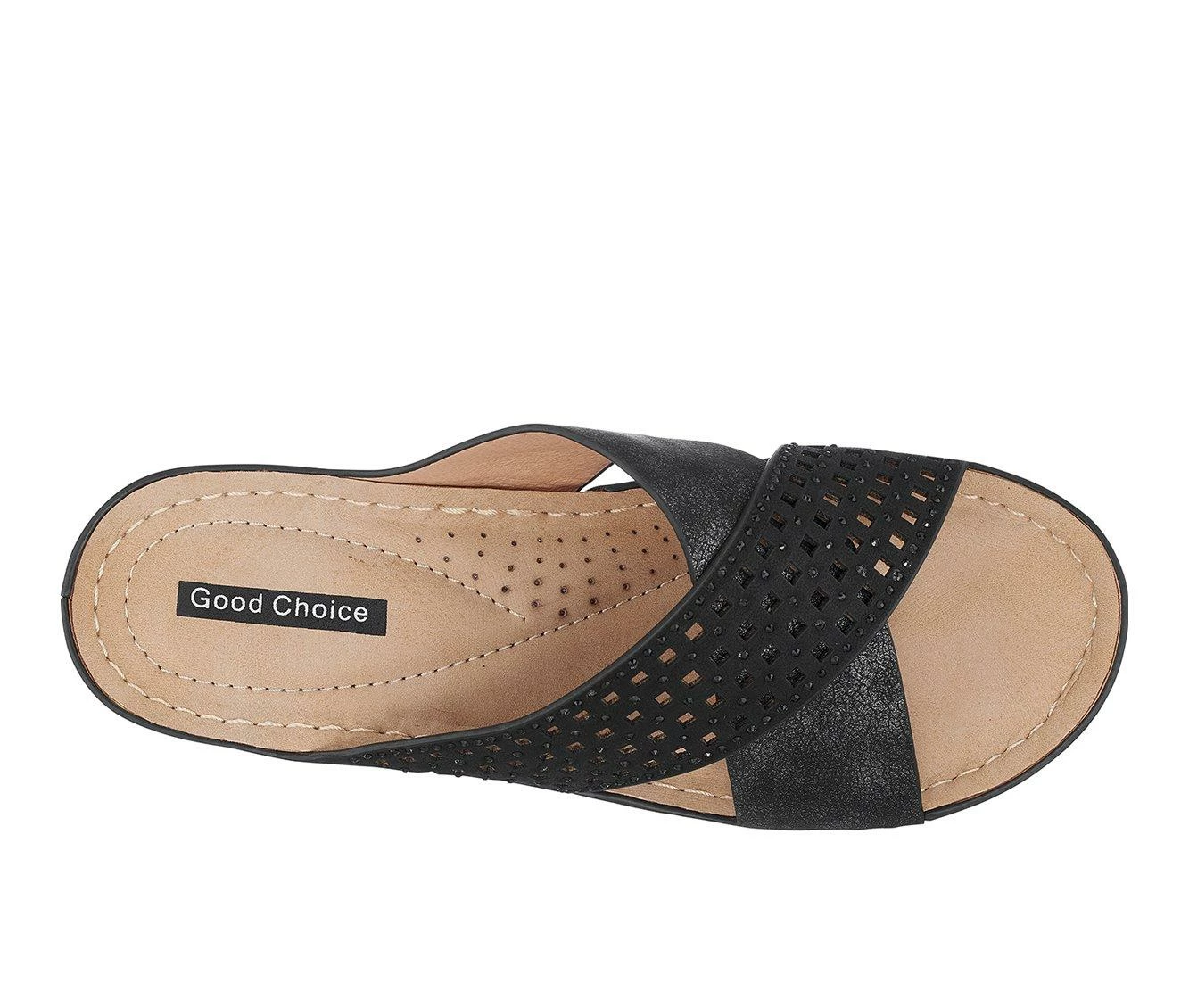Brand new π Women's GC π Shoes Isabella Wedge π©΄ Sandals Black π - Image 5
