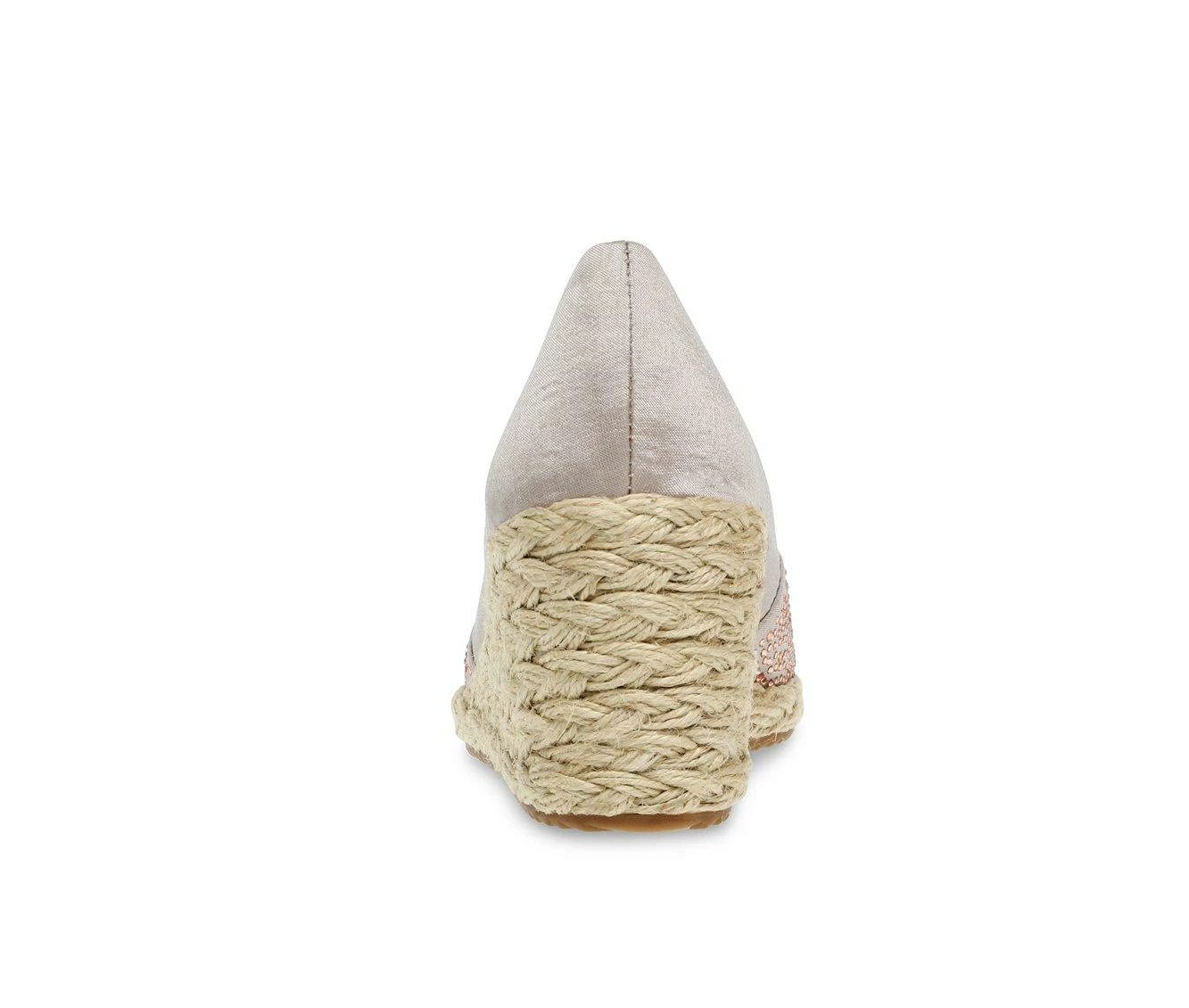 Coupon π Women's Anne Klein Ezzie-C Peep Toe Espadrille Wedges Natural π - Image 5